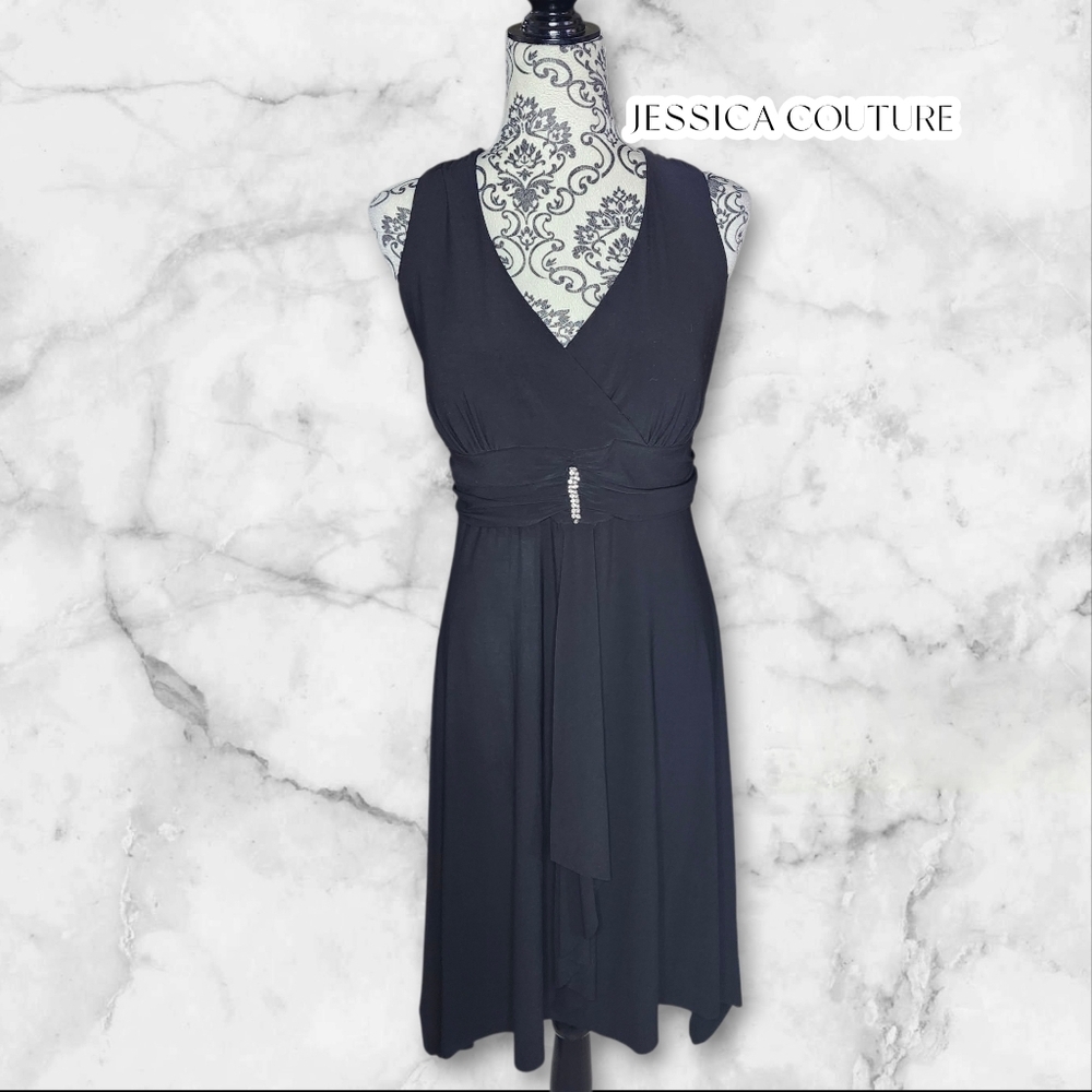 JESSICA Sleeveless Little Black Dress - Medium (No Tag)